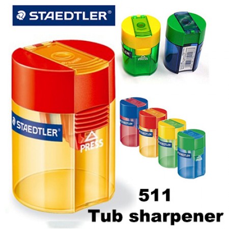 Pencil Sharpener-Cylinder Clear